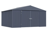 Arrow Elite 14x12-ft Anthracite Corrosion-Resistant Steel Shed image 5