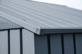 Arrow Elite 14x12-ft Anthracite Corrosion-Resistant Steel Shed image 8