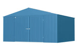 Arrow Elite 14x12-ft Blue Grey Corrosion-Resistant Steel Shed image 2