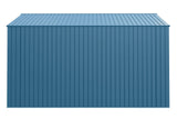Arrow Elite 14x12-ft Blue Grey Corrosion-Resistant Steel Shed image 4