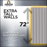 Arrow Elite 14x12-ft Cool Grey Weather-Resistant Steel Shed image 6