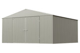 Arrow Elite 14x14-ft Cool Grey Corrosion-Resistant Steel Storage Shed