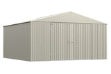 Arrow Elite 14x14-ft Cool Grey Corrosion-Resistant Steel Storage Shed image 2