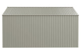 Arrow Elite 14x14-ft Cool Grey Corrosion-Resistant Steel Storage Shed image 3