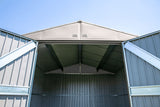 Arrow Elite 14x14-ft Cool Grey Corrosion-Resistant Steel Storage Shed image 8