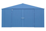 Arrow Elite 14x14-ft Corrosion-Resistant Blue Grey Steel Shed