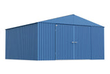 Arrow Elite 14x14-ft Corrosion-Resistant Blue Grey Steel Shed image 3