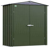 Arrow Elite 14x16-ft Anthracite Steel Storage Shed image 3