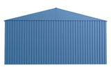Arrow Elite 14x16-ft Blue Grey Corrosion-Resistant Steel Shed image 6