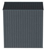 Arrow Elite Steel Storage Shed with Pent Roof, Anthracite, 6-ft x 6-ft image 6