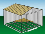 Arrow Floor Frame Kit for Arrow Classic 12x12-ft Sheds image 4