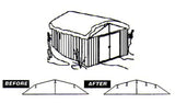 Arrow Roof Strengthening Kit for 6x5-ft and 8x6-ft Sheds image 2