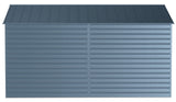 Arrow Select Galvanized Steel Storage Shed, Blue Grey, 10-ft x 14-ft image 5