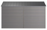 Arrow Select Galvanized Steel Storage Shed, Charcoal, 10-ft x 12-ft image 6