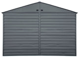 Arrow Select Galvanized Steel Storage Shed, Charcoal, 10-ft x 8-ft image 8