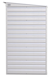Arrow Select Galvanized Steel Storage Shed, Flute Grey, 6-ft x 4-ft image 8