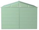 Arrow Select Galvanized Steel Storage Shed, Sage Green, 10-ft x 12-ft image 8
