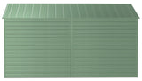 Arrow Select Galvanized Steel Storage Shed, Sage Green, 10-ft x 14-ft image 5