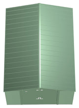 Arrow Select Galvanized Steel Storage Shed, Sage Green, 10-ft x 14-ft image 7