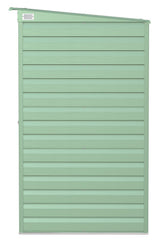 Arrow Select Galvanized Steel Storage Shed, Sage Green, 6-ft x 4-ft image 5