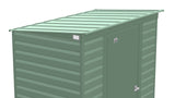 Arrow Select Galvanized Steel Storage Shed, Sage Green, 6-ft x 4-ft image 6