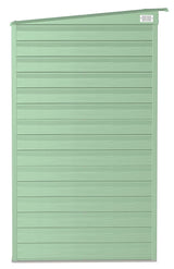 Arrow Select Galvanized Steel Storage Shed, Sage Green, 6-ft x 4-ft image 7