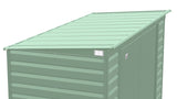 Arrow Select Galvanized Steel Storage Shed, Sage Green, 8-ft x 4-ft image 8