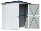 Arrow Spacemaker Patio Steel Storage Shed, 6-ft x 3-ft image 8