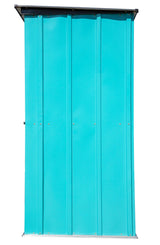 Arrow Spacemaker Patio Steel Storage Shed, Teal, 4-ft x 3-ft image 6