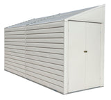 Arrow Yardsaver Electro Galvanized Steel Storage Shed, 4-ft x 10-ft