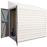 Arrow Yardsaver Electro Galvanized Steel Storage Shed, 4-ft x 10-ft image 2