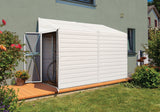 Arrow Yardsaver Electro Galvanized Steel Storage Shed, 4-ft x 10-ft image 8