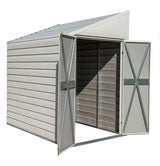 Arrow Yardsaver Electro Galvanized Steel Storage Shed, 4-ft x 7-ft image 6
