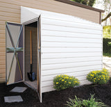 Arrow Yardsaver Electro Galvanized Steel Storage Shed, 4-ft x 7-ft image 8