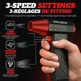 As Seen On TV Bullseye Air Blaster 7.4V Rechargeable Handheld Blower image 4