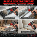 As Seen On TV Bullseye Air Blaster 7.4V Rechargeable Handheld Blower image 6