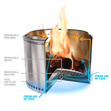 As Seen On TV Duraflame Smokeless Fire Pit, 19-in image 5