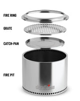 As Seen On TV Duraflame Smokeless Fire Pit, 19-in image 6