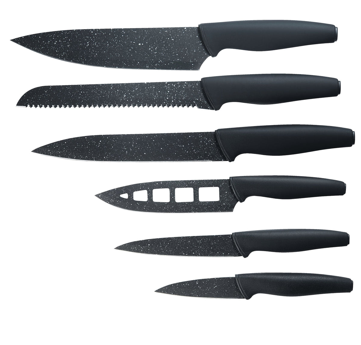 As Seen On TV Granitestone Nutriblade Knife Set, 6-pc