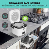 As Seen On TV Nonstick Rice Cooker Robot, Large, 2-L Capacity image 2