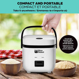 As Seen On TV Nonstick Rice Cooker Robot, Large, 2-L Capacity image 3