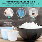 As Seen On TV Nonstick Rice Cooker Robot, Large, 2-L Capacity image 4