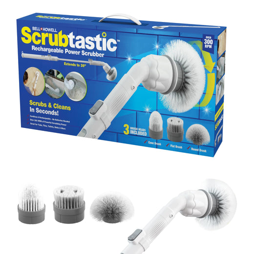 As Seen On TV Scrubtastic Rechargeable Power Scrubber Brush