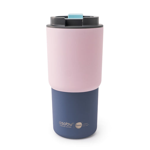Asobu Pick-me-up Ceramic Travel Mug, 22-oz, Pastel Pink