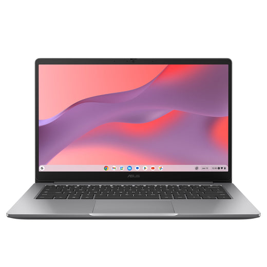 ASUS Chromebook CM14 Laptop, 14” 16:9 FHD (1920 x 1080) Display, MediaTek Kompanio 540 Processor, 64GB eMMC Storage, 4GB RAM, ChromeOS, Misty Grey