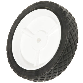 Atlas Plastic Lawn Mower Replacement Wheel, Wide Tread 8-in x 1.75-in