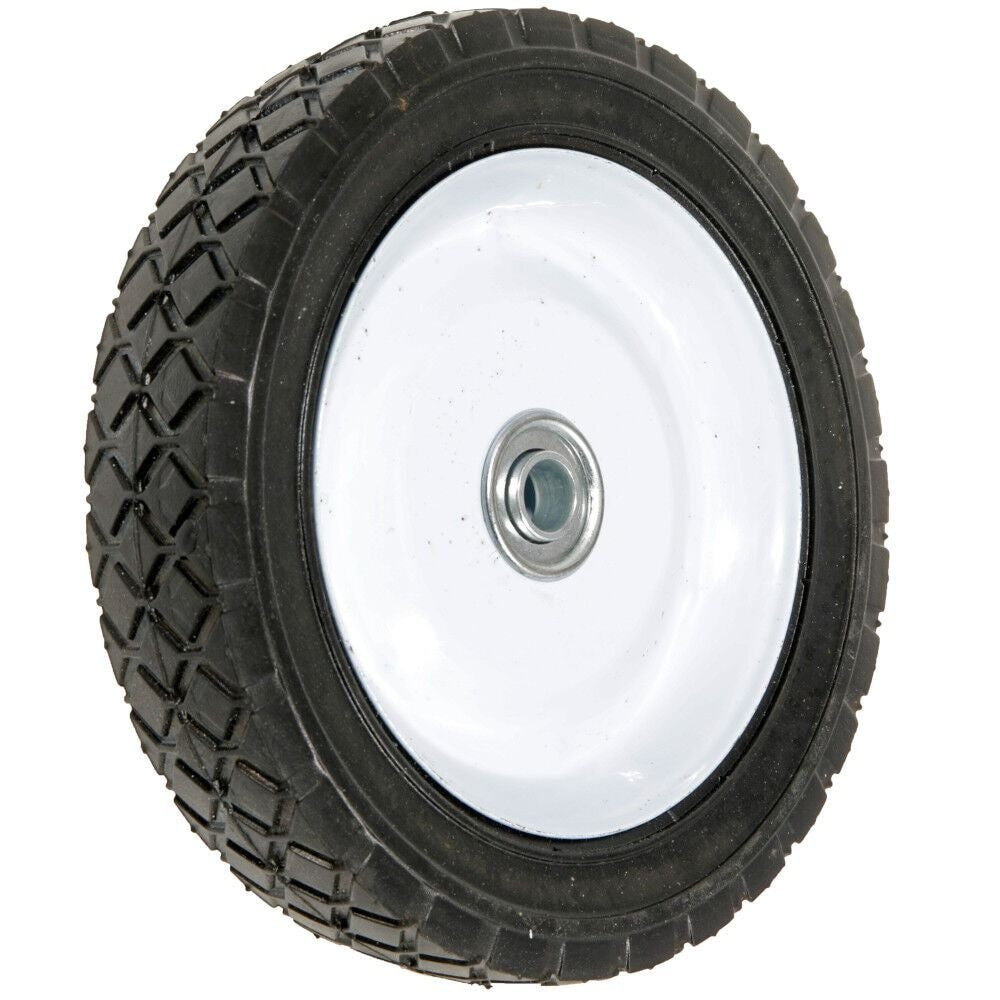 Atlas Steel Mower Wheel with Ball Bearings, 7-in