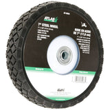 Atlas Steel Mower Wheel with Ball Bearings, 7-in image 2