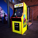 Bandai's "Pac-Man" classic version, featuring 12 games, and an arcade machine that is 4 feet in size. image 2