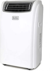 BLACK DECKER 14,000 BTU Portable Air Conditioner with Heat and Remote Control, White